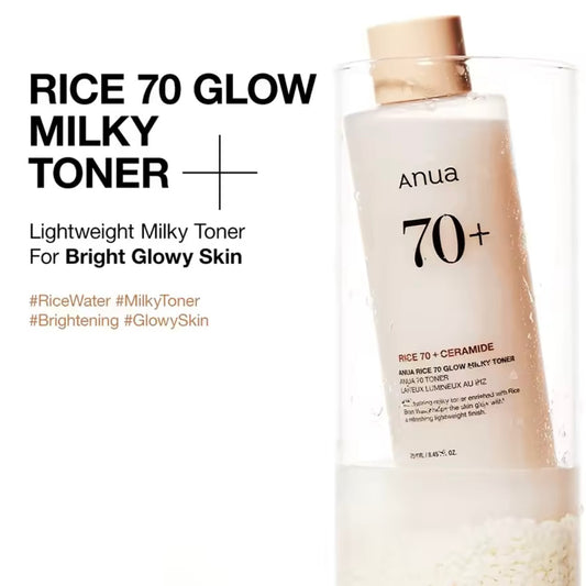 Anua Rice 70 Glow Milky Toner 250ml